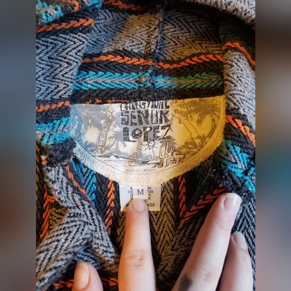 Baja Blue and Orange Jacket - Picture 3 of 3